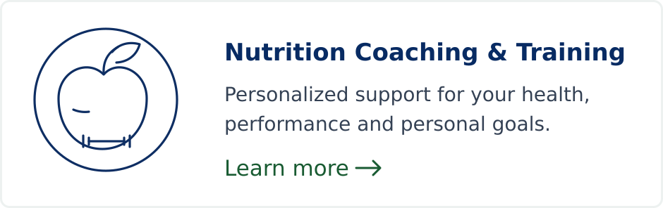 Nutrition coaching training tile en